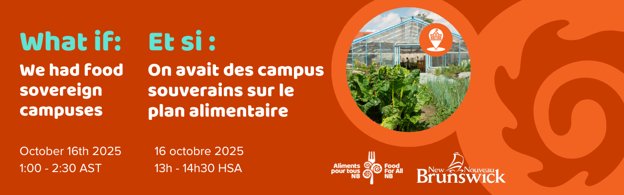 Et si : on avait des campus souverains sur le plan alimentaire